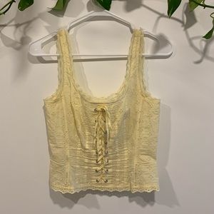 H&M Cotton Corset